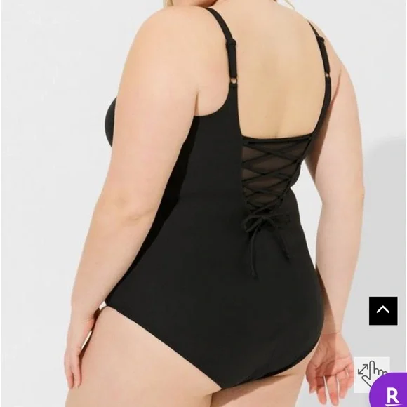 Torrid Corset Shape Swim One Piece